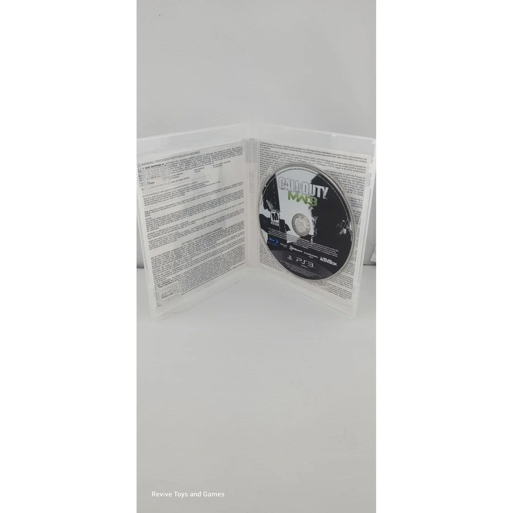 Call of Duty:‎ Modern Warfare 3 (Sony PlayStation 3, PS3, 2011) Game Case Tested